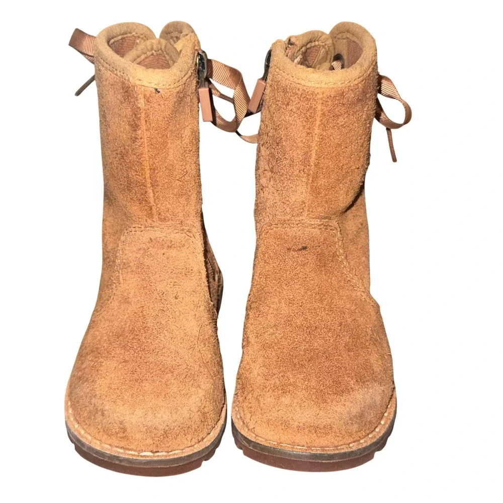 UGG chestnut shown suede